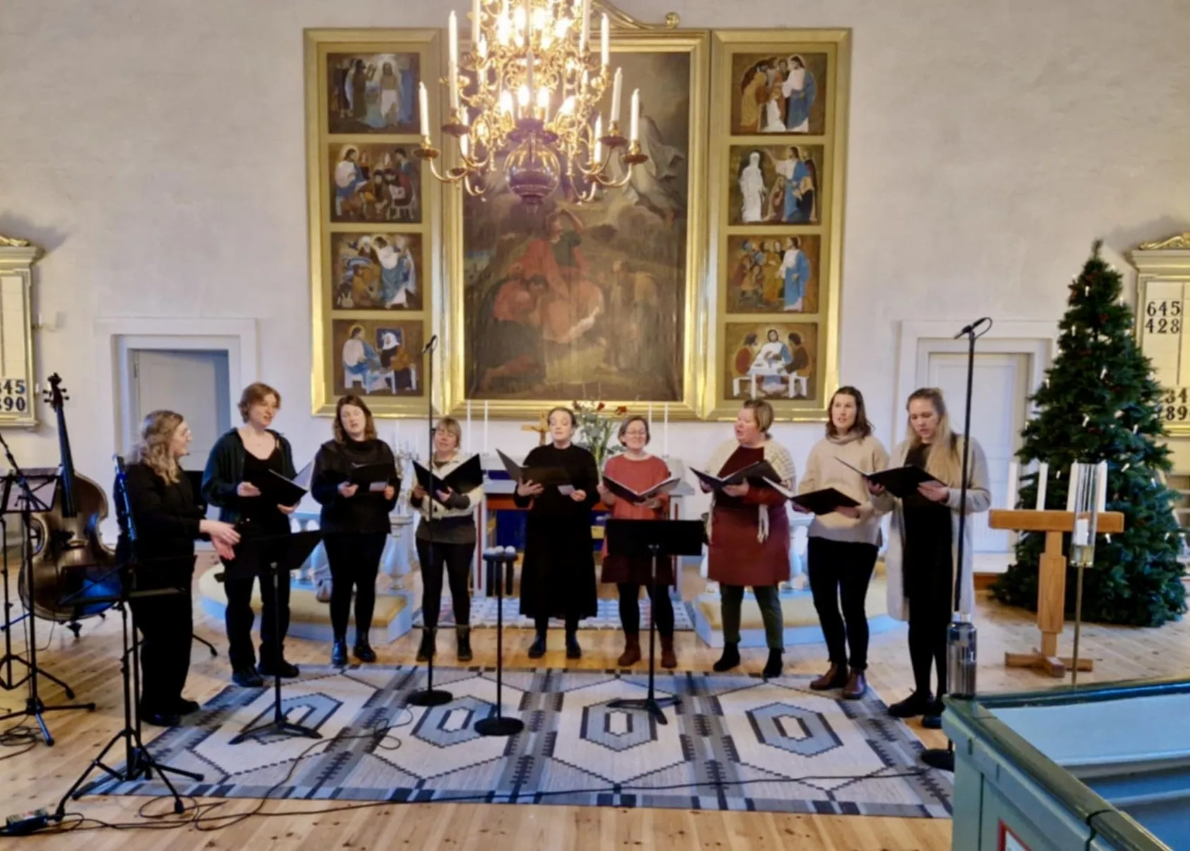 Rosenskära repeterar