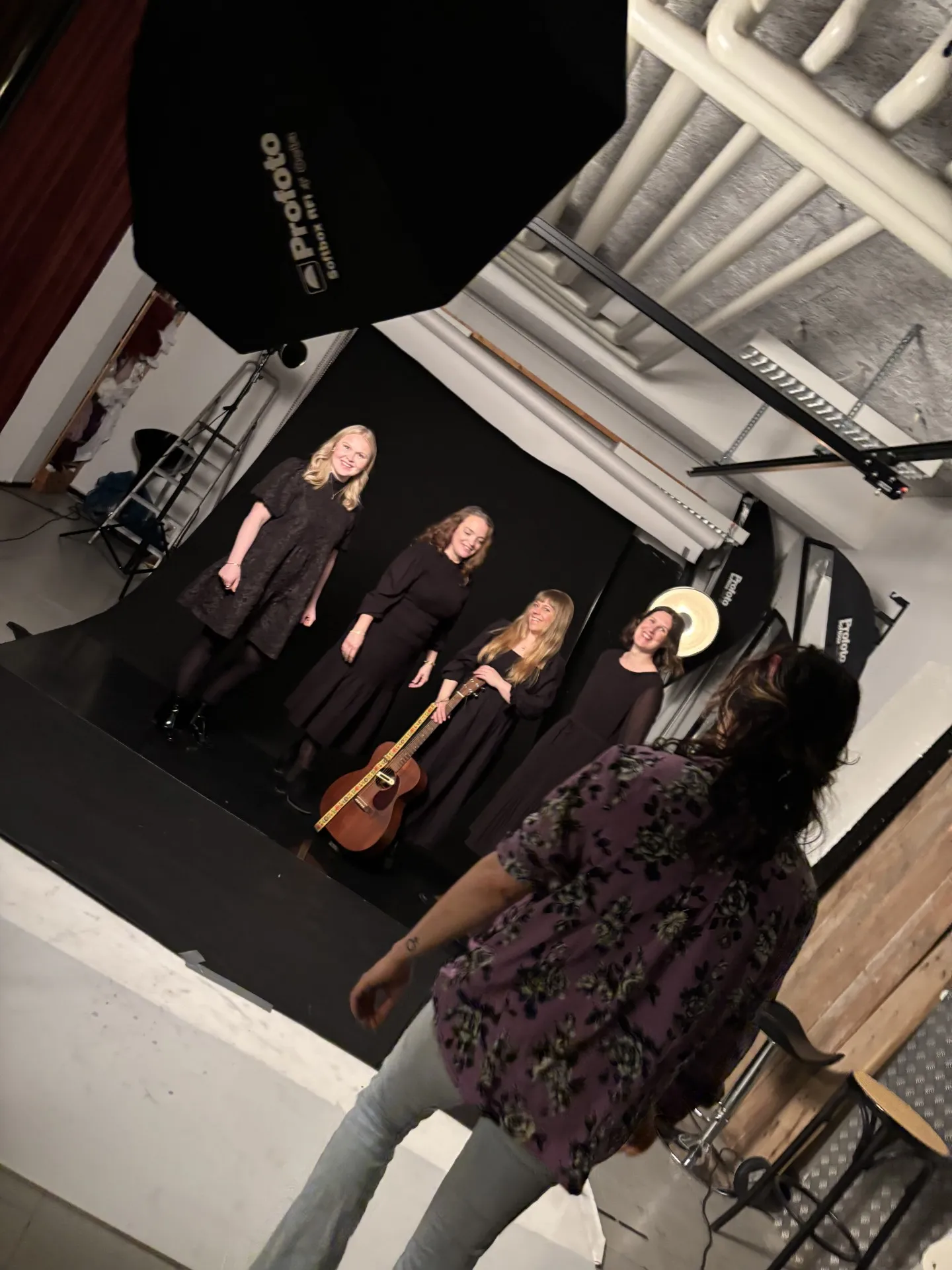 Studio- och utomhusfotografering
