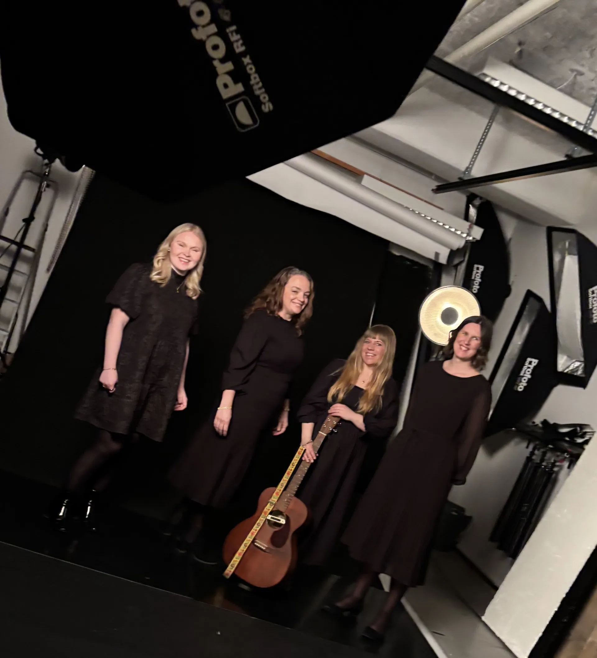 Studio- och utomhusfotografering